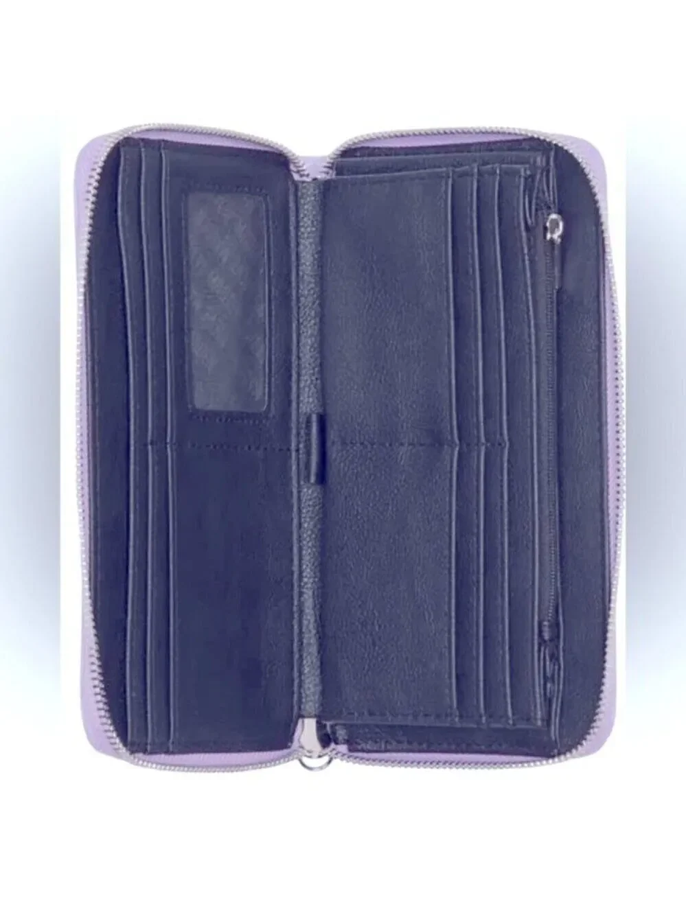 Steve Madden BZippy Grape Purple Boxed Wallet Wristlet NWT